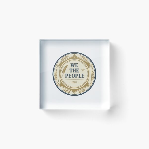 Item preview, We The People 1787 Constitutional Founding Fathers Seal designed and sold by chattsuede.