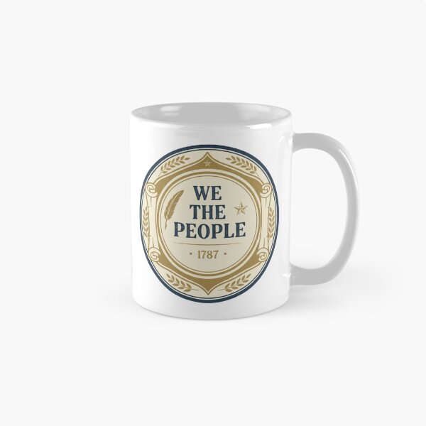 Item preview, We The People 1787 Constitutional Founding Fathers Seal designed and sold by chattsuede.
