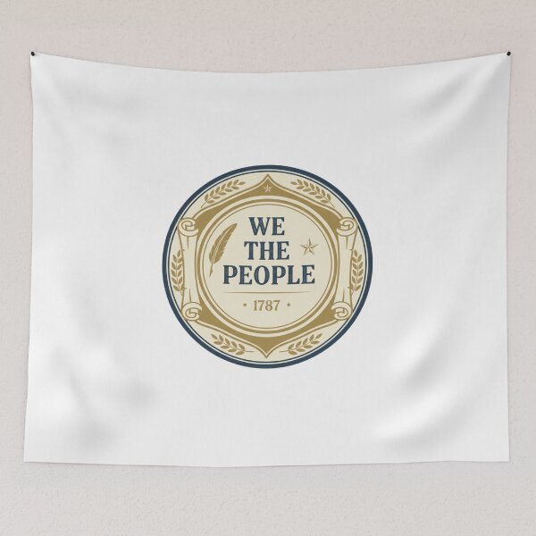 Item preview, We The People 1787 Constitutional Founding Fathers Seal designed and sold by chattsuede.