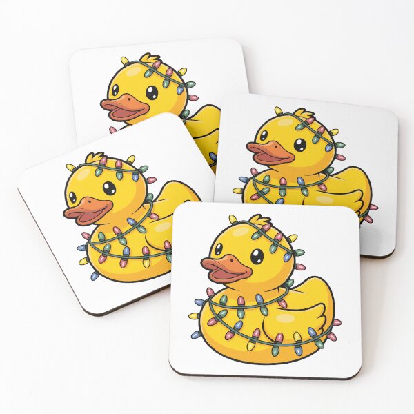 Item preview, Christmas Lights Cute Rubber Duck designed and sold by MonkiFlipp.