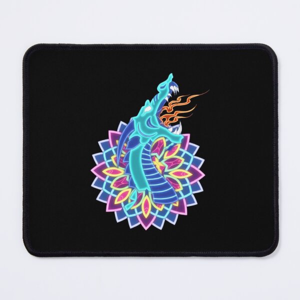 Item preview, Neon Dragon Mandala Fire Tattoo Art designed and sold by Color for Balance .