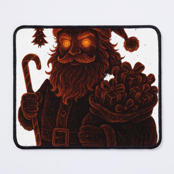 Item preview, Neon Glowing Santa Spirit Design designed and sold by HiteshArt111.