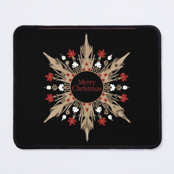Item preview, Rustic Scandinavian Holiday Straw Mandala designed and sold by ChicTrendz.