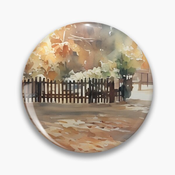 Item preview, Fenced Off in Frost designed and sold by RCWatercolours.
