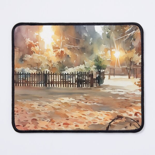 Item preview, Fenced Off in Frost designed and sold by RCWatercolours.