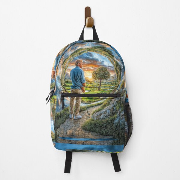Item preview, Day Dreaming golfing into a surreal abstract sunset designed and sold by AngelottiCR.
