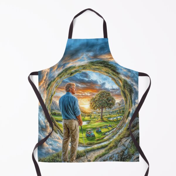 Item preview, Day Dreaming golfing into a surreal abstract sunset designed and sold by AngelottiCR.