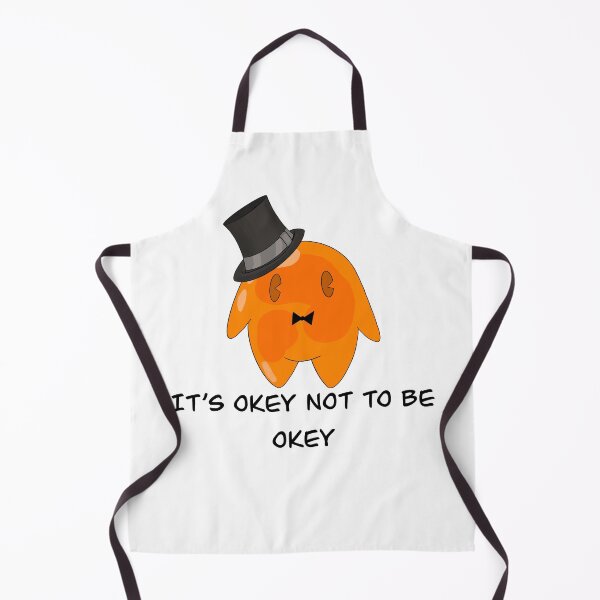 Item preview, It's Okay Not To Be Okay - Cute Dapper Monster Mental Health designed and sold by Balkan Doodles.