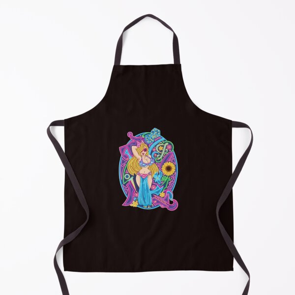 Item preview, Neon Pin-Up Fantasy Tattoo Art designed and sold by Color for Balance .