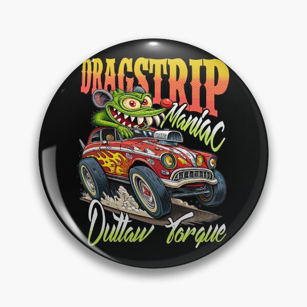 Item preview, Rat Fink Dragstrip Maniac designed and sold by RDVault.