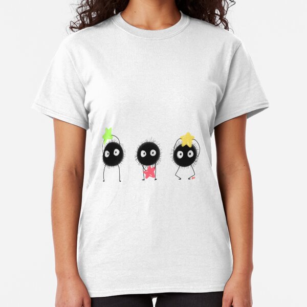 spirited away -- soot sprites and their stars Classic T-Shirt