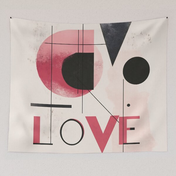 Item preview, Love-themed modern art designed and sold by anytka.