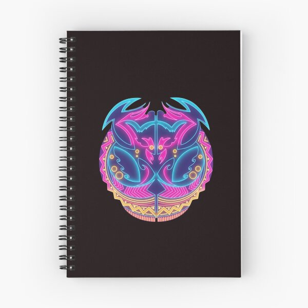 Aperçu de l'œuvre Tatouage mandala de crabe tribal néon créée et vendue par Color for Balance .