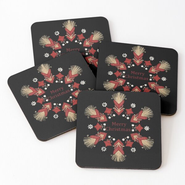 Item preview, Scandi Straw Craft Christmas Mandala designed and sold by ChicTrendz.