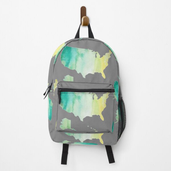 Item preview, Watercolor USA Map – Artistic States Design designed and sold by mashmosh.
