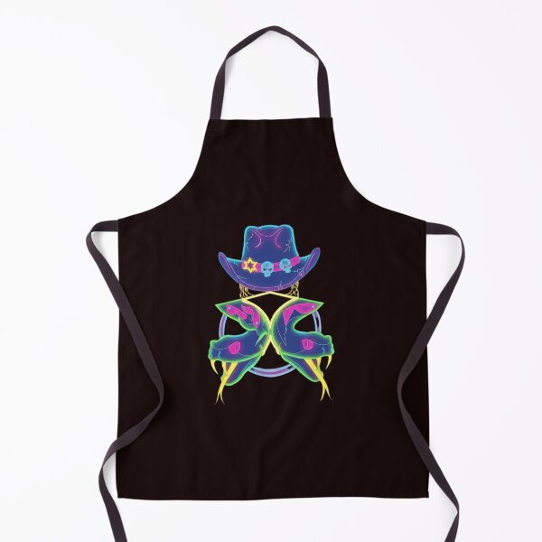 Item preview, Neon Cowboy Snakes Symmetry Tattoo Art designed and sold by Color for Balance .