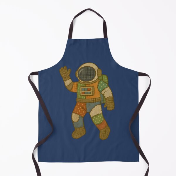 Item preview, Faux Patchwork Space Explorer – Cozy Quilted Astronaut Design designed and sold by shmupod.