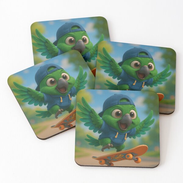 Item preview, Skater Hahn’s Macaw designed and sold by Sillytoe.