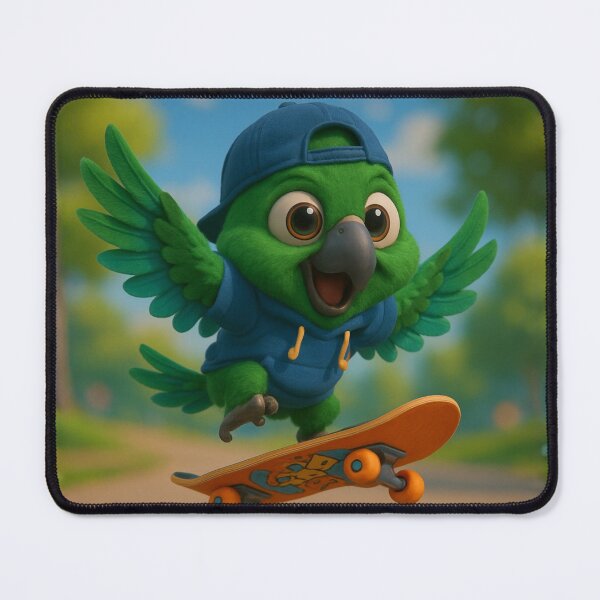 Item preview, Skater Hahn’s Macaw designed and sold by Sillytoe.