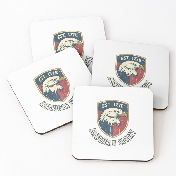 Item preview, American Spirit 1776 Vintage Patriotic Eagle Heritage designed and sold by chattsuede.