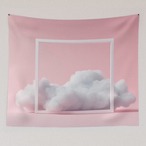 Item preview, Pastel framed cloud art designed and sold by anytka.