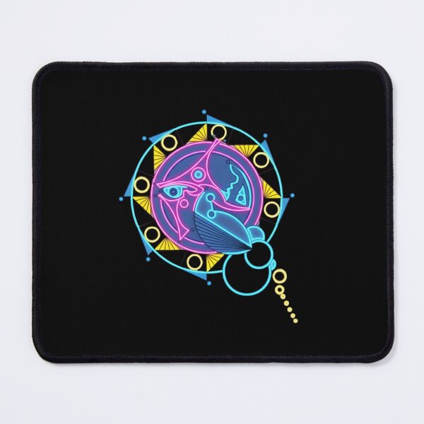 Item preview, Neon Cosmic Bird Mandala Tattoo Art designed and sold by Color for Balance .