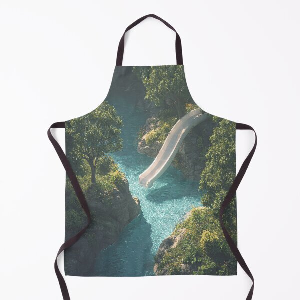 Item preview, Dreamy Hidden Waterslide – Surreal Nature Escape designed and sold by BeeFreeStudio.