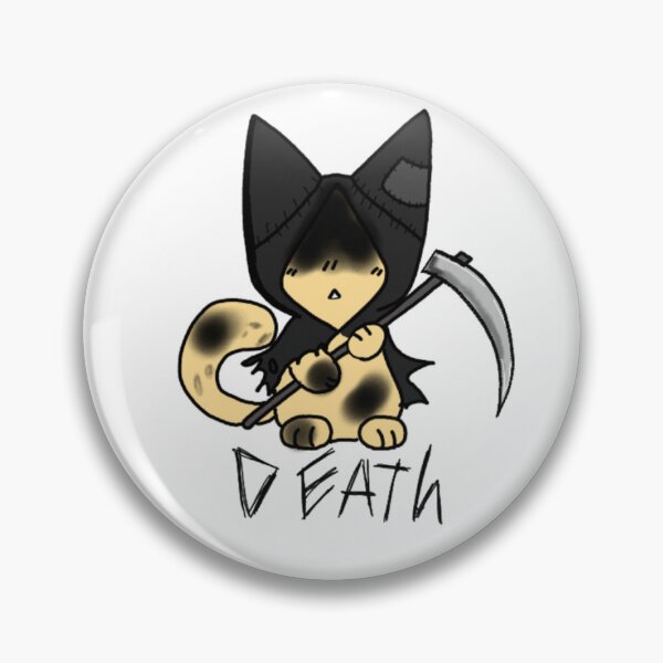 Item preview, Death kitten sticker designed and sold by BaileySticker67.