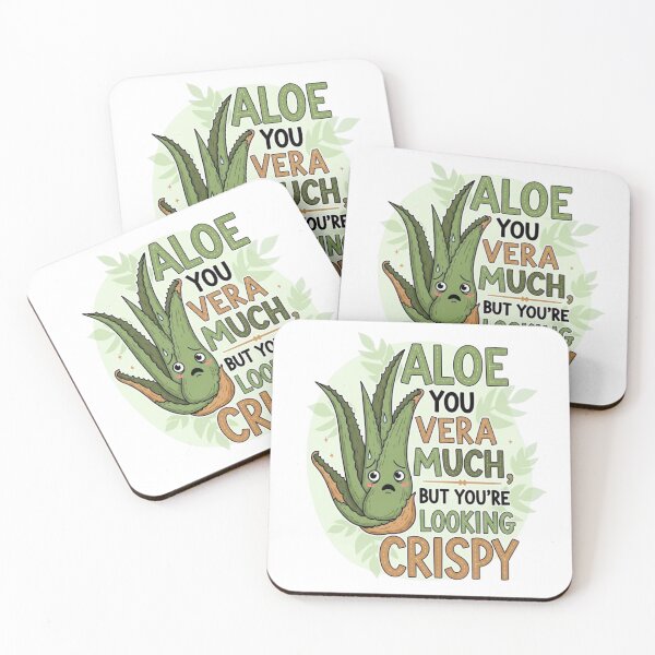 Item preview, Aloe you vera much, but you're looking crispy designed and sold by FitEnvy.
