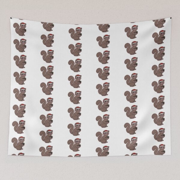 Item preview, Chibi Christmas squirrel sticker designed and sold by BaileySticker67.