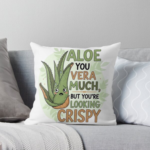 Item preview, Aloe you vera much, but you're looking crispy designed and sold by FitEnvy.