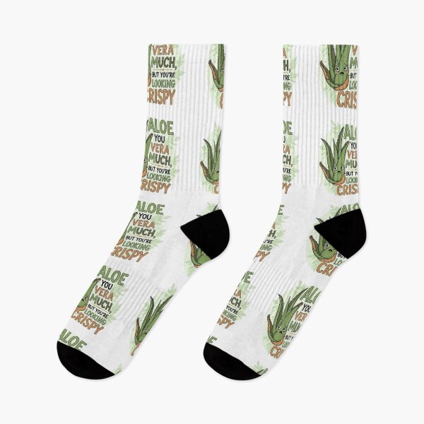 Item preview, Aloe you vera much, but you're looking crispy designed and sold by FitEnvy.