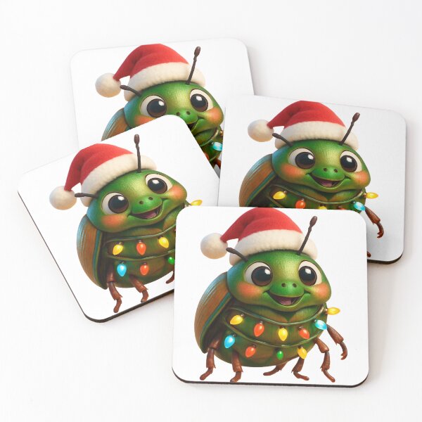 Item preview, Christmas Japanese Beetle designed and sold by Sillytoe.