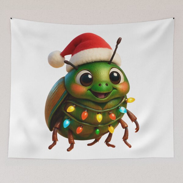 Item preview, Christmas Japanese Beetle designed and sold by Sillytoe.