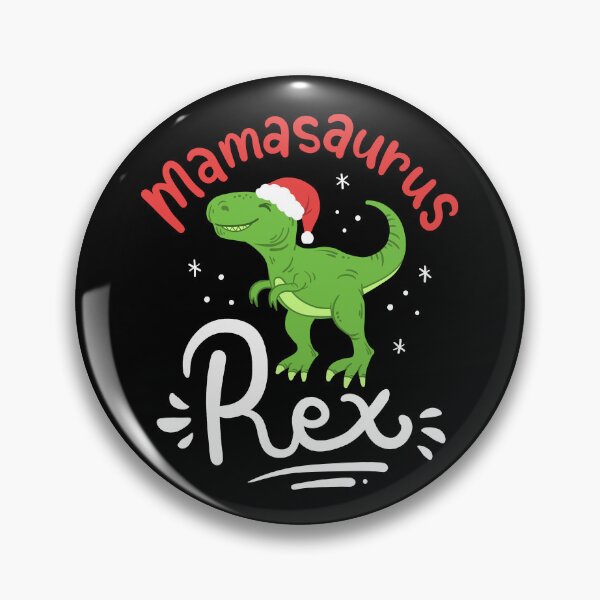 Item preview, Mamasaurus Rex: Christmas Dinosaur Santa Hat designed and sold by ChaaiTee.