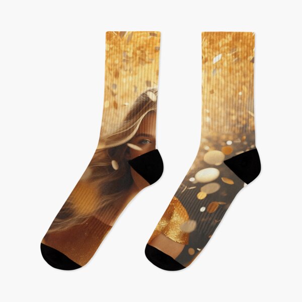 Item preview, Golden confetti celebration designed and sold by anytka.