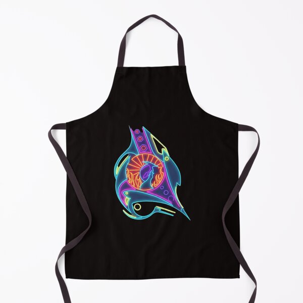Item preview, Neon Flame Silhouette Cyber Tattoo Art designed and sold by Color for Balance .