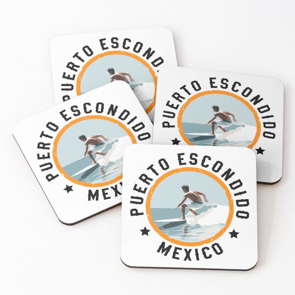 Item preview, Puerto Escondido - Mexico (with Black Lettering) designed and sold by VelvetRoom.