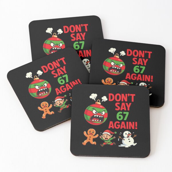 Item preview, Angry Ornament Christmas Shirt – “Don’t Say 67 Again!” designed and sold by DailyDrivesct.