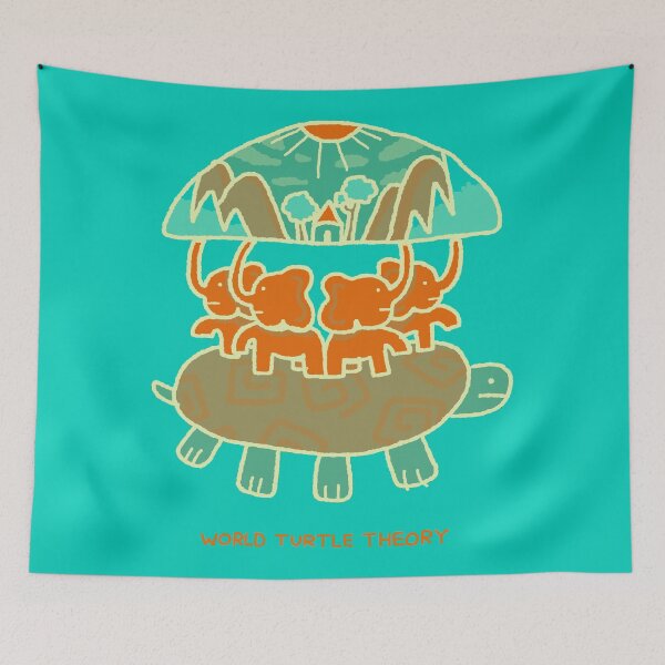 Item preview, Wolrd Turtle Theory designed and sold by MENINO ALIPIO.
