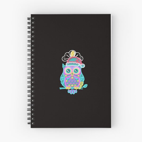 Item preview, Neon Christmas Owl Holiday Glow designed and sold by Color for Balance .
