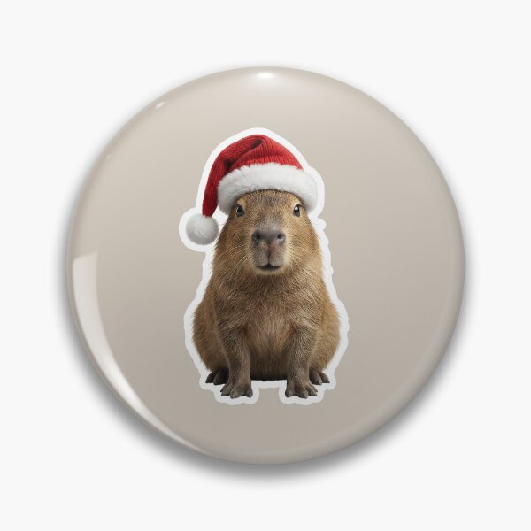 Artikelvorschau, Gemuetliches Capybara in Weihnachtsstimmung entworfen und verkauft von DAGHO.
