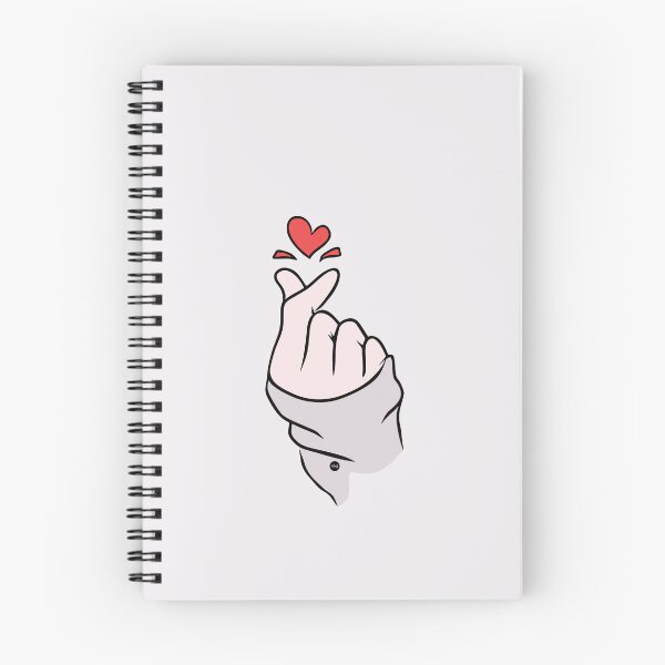 Item preview, Saranghae gesture (fc) designed and sold by XUSRedbubble.