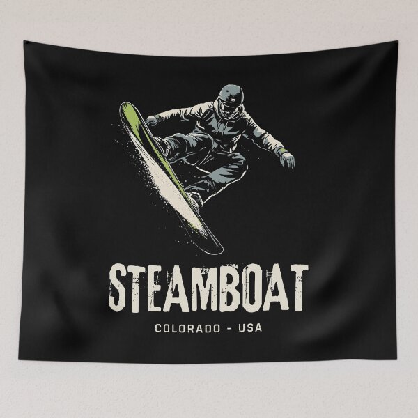 Item preview, Steamboat - Colorado  designed and sold by GoodOldVintage.