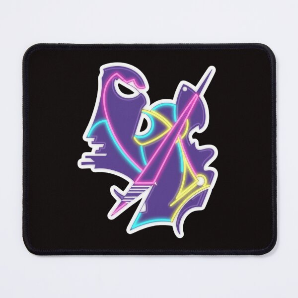 Item preview, Neon Abstract Sword Glow Art designed and sold by Color for Balance .