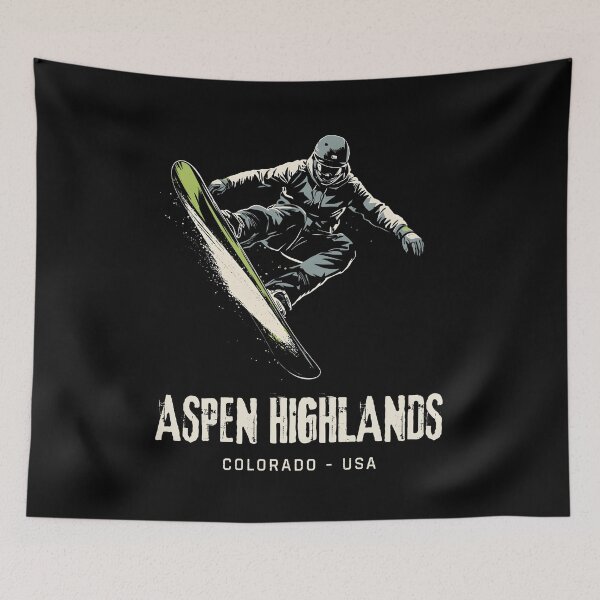 Item preview, Aspen Highlands - Colorado  designed and sold by GoodOldVintage.