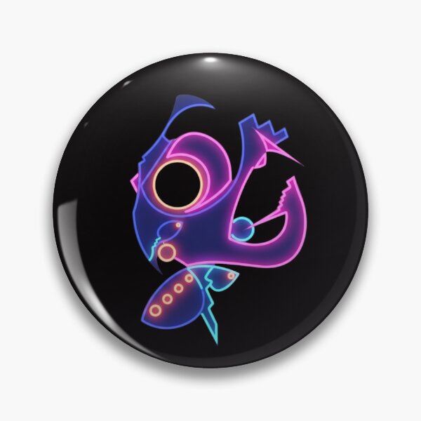 Item preview, Neon Abstract Creature Electric Design designed and sold by Color for Balance .