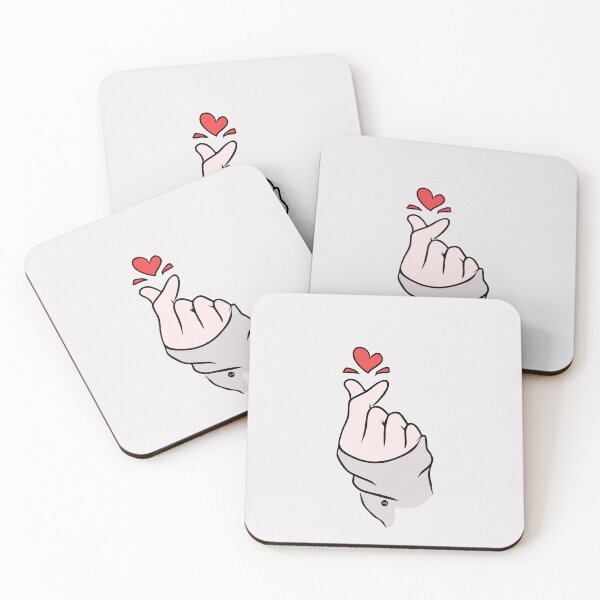Item preview, Saranghae gesture (fc) I designed and sold by XUSRedbubble.