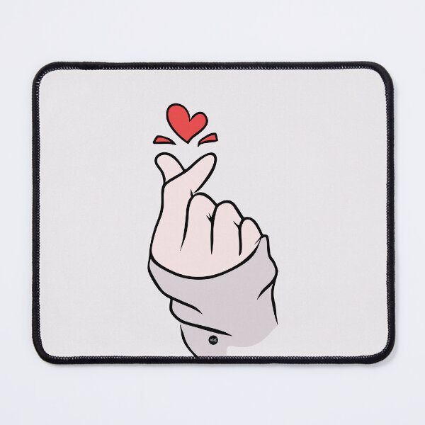Item preview, Saranghae gesture (fc) I designed and sold by XUSRedbubble.