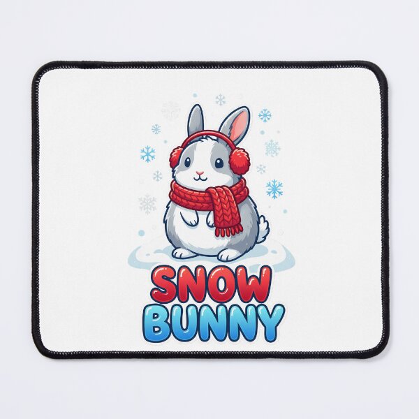 Item preview, SNOW BUNNY Cute Winter Rabbit designed and sold by Quillway.